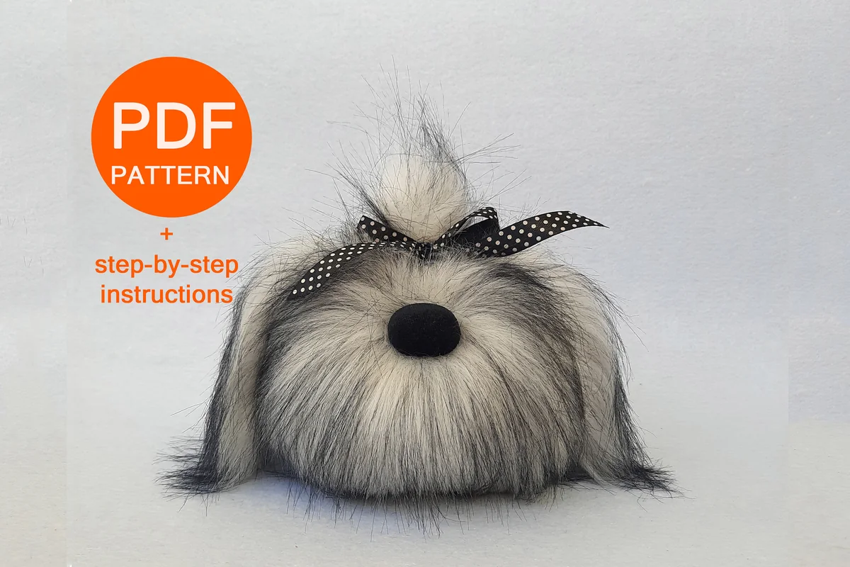 Dog Gnome DIY How to Make Sewing Pattern – gnome sewing pattern PDF